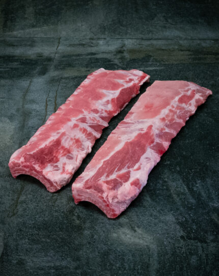 Baby Back Ribs | Kotelettrippen | regionales Duroc Schwein