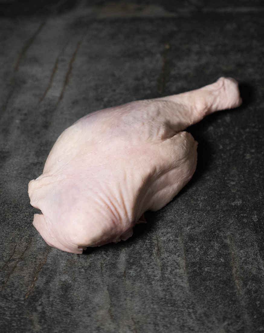 Junge Polnische Gänsekeule